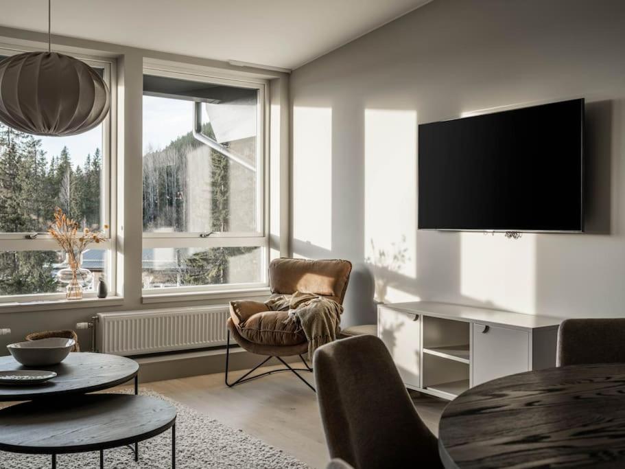 Chic Are Apt For 6 Ski-In-Ski-Out With Sauna Ngoại thất bức ảnh